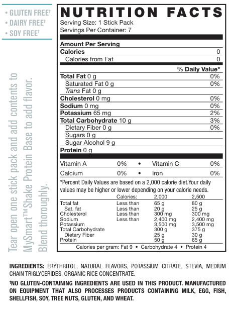 banana ingredients foods insert flavor mysmart nutrition facts