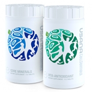 USANA Bottles of Vita Antioxidant and Core Minerals Vitamins