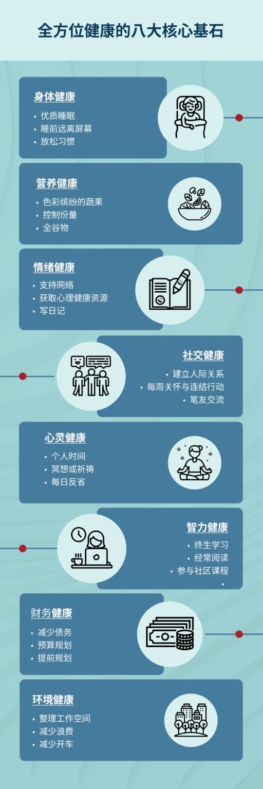 8 pillars infographic chs