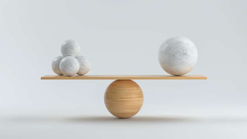 balancing scale